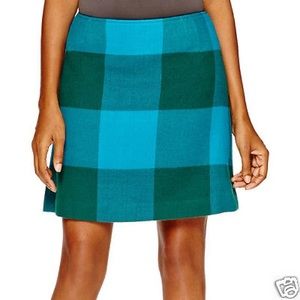 Stylus blue and green plain skirt 6